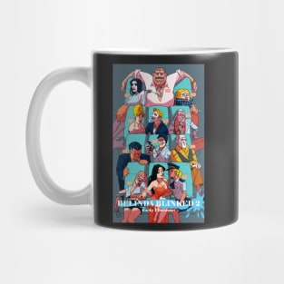 Rocky Flintstone's Belinda Blinked 2 Book Cover Poster; Mug